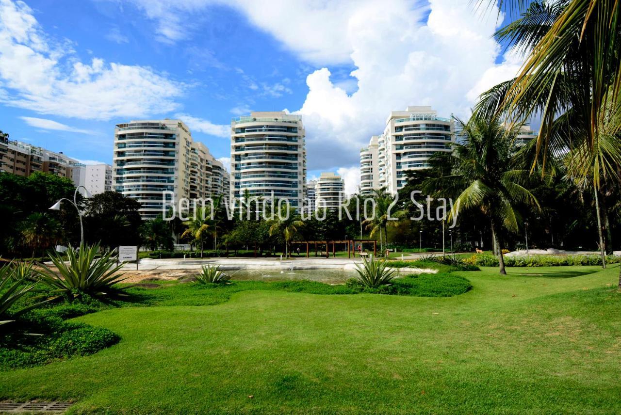 Verano Stay Flat Com Garagem E Wi-Fi - Parque Olimpico 리오데자네이루 외부 사진